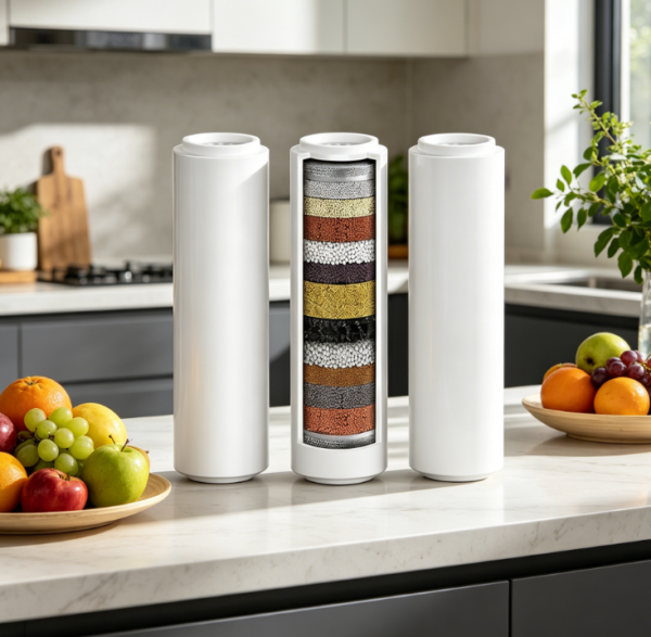 15-Stage Handheld Shower Filter Cartridge, 3 Pack